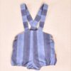 Ranita tirantes rayas denim
