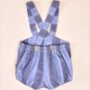 Ranita tirantes rayas denim