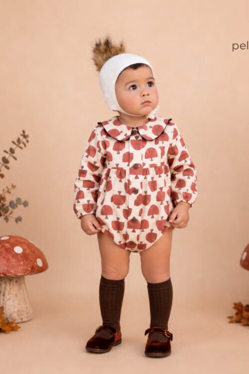 Pelele estampado setas