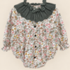 Pelele cuello tricot floral