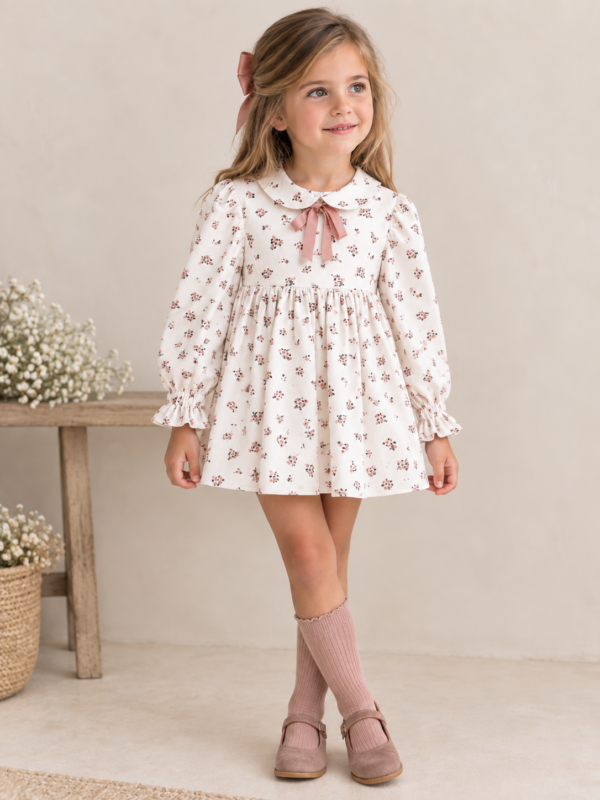 Vestido miniflor