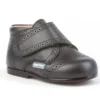 Bota repujada piel velcro