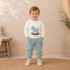 Conjunto deportivo niño caballito balancín