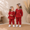 Conjunto deportivo niña teja