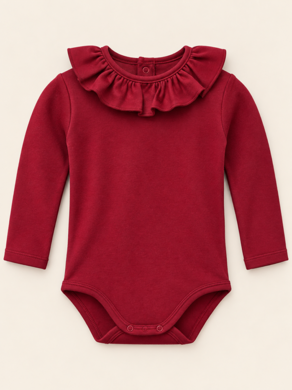 3AD309DD-1097-40BF-B07B-07DABEB299DA Body algodón cuello volante