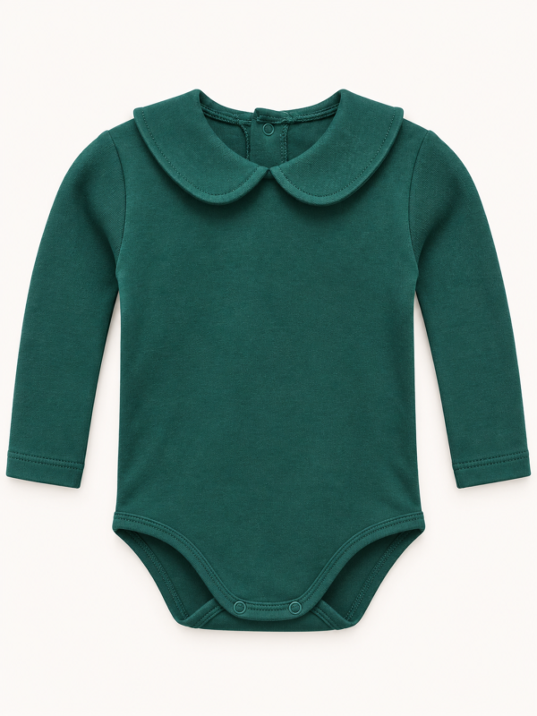 Body algodón cuello bebé