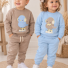 Conjunto deportivo pajarito camel