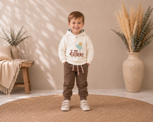 Conjunto deportivo niño trenecito