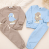 Conjunto deportivo pajarito camel