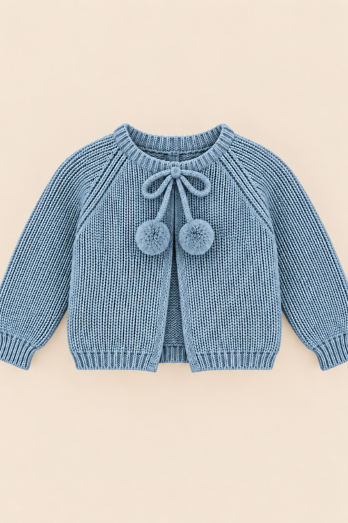 Chaqueta borlas perlado
