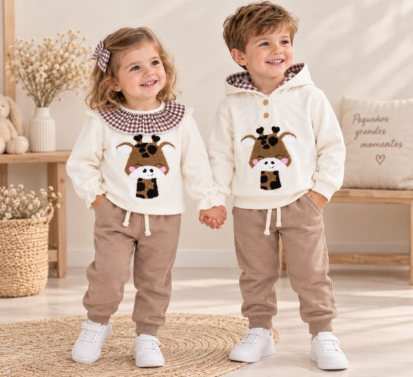 Conjunto deportivo niño vichy jirafa