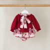 Conjunto braguita floral