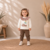 Conjunto deportivo niña trenecito