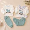Conjunto deportivo niña caballo balacín
