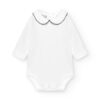 Body algodón cuello piqué