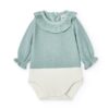 Body bambula cuello volante