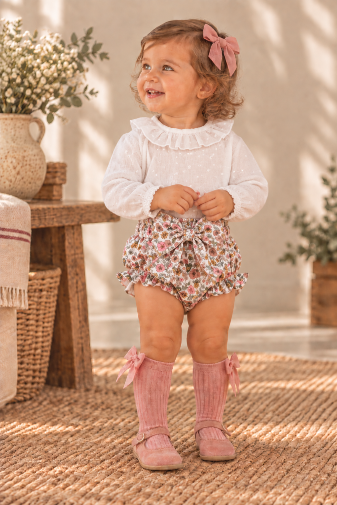 Braga maxi lazo floral