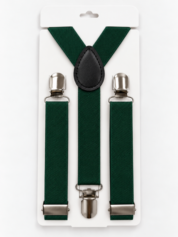 Tirantes Verde Botella